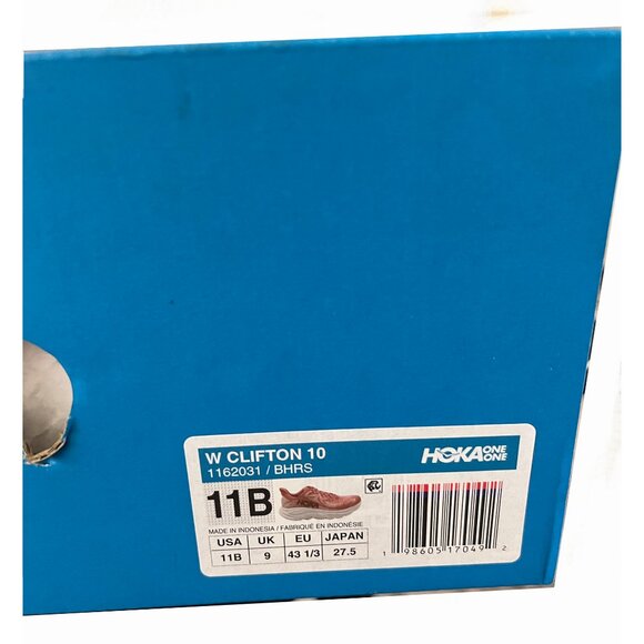 HOKA Running Shoes Clifton 10 Brand New in Box Size 11B - Picture 9 of 9
